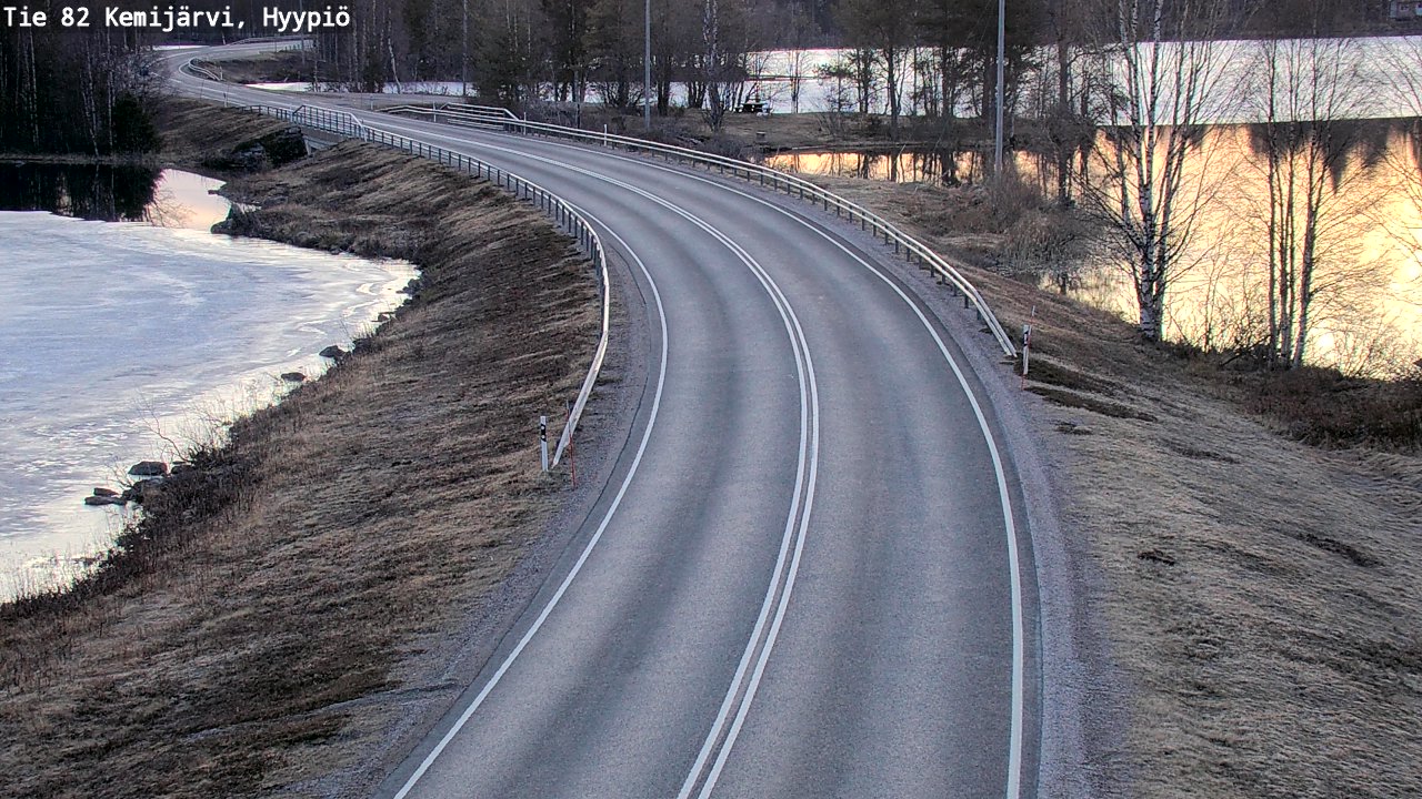 Kelikamerat Kuva Tie 82 Kemijärvi, Hyypiö, Kemijärvi, Lappi
