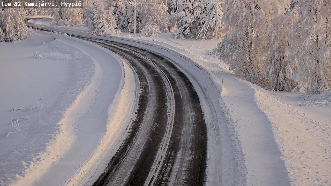 Kelikamerat Kuva Tie 82 Kemijärvi, Hyypiö, Kemijärvi, Lappi