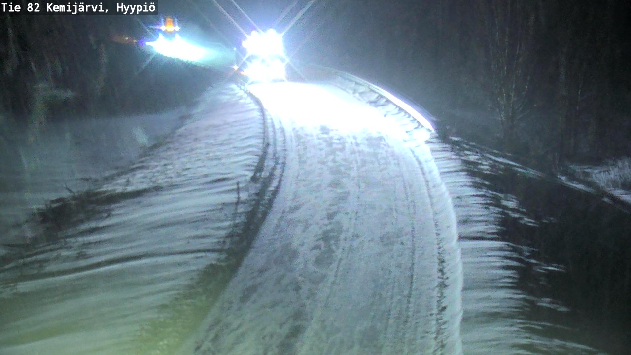 Kelikamerat Kuva Tie 82 Kemijärvi, Hyypiö, Kemijärvi, Lappi