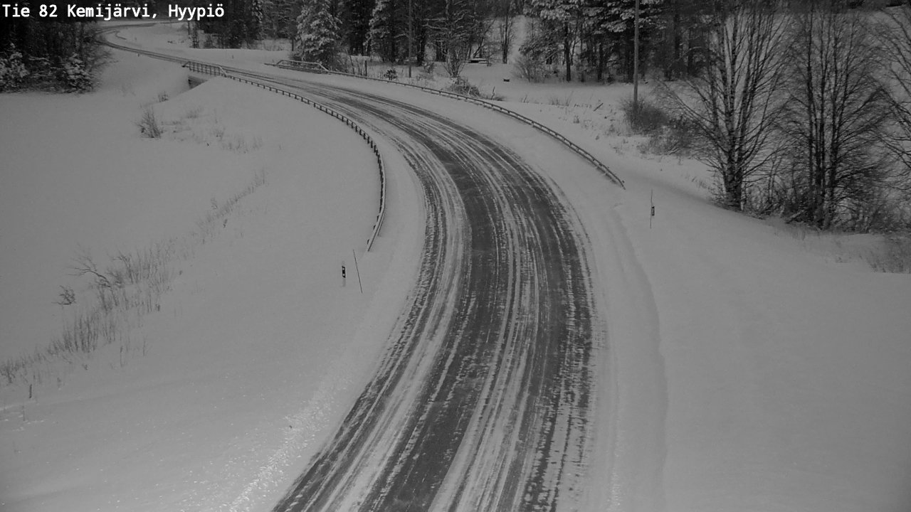 Kelikamerat Kuva Tie 82 Kemijärvi, Hyypiö, Kemijärvi, Lappi