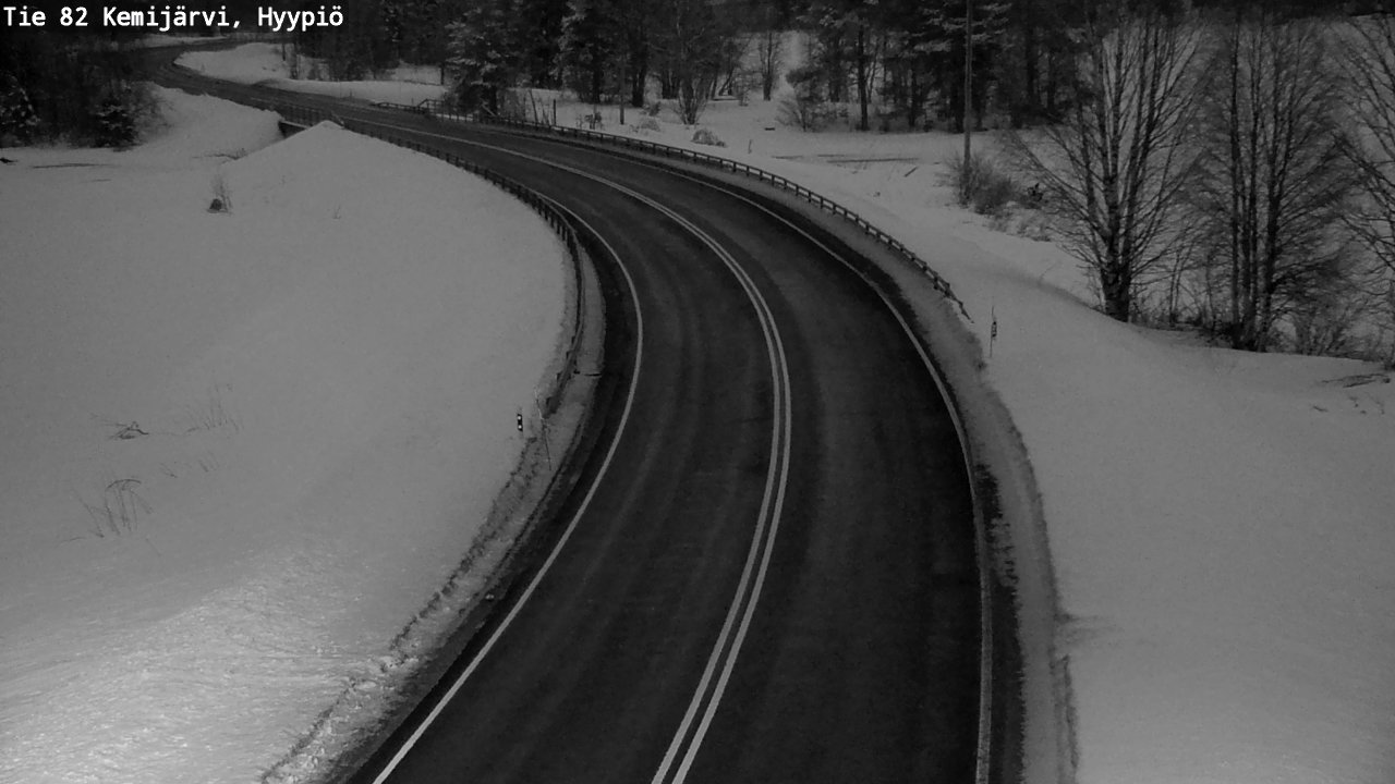 Kelikamerat Kuva Tie 82 Kemijärvi, Hyypiö, Kemijärvi, Lappi