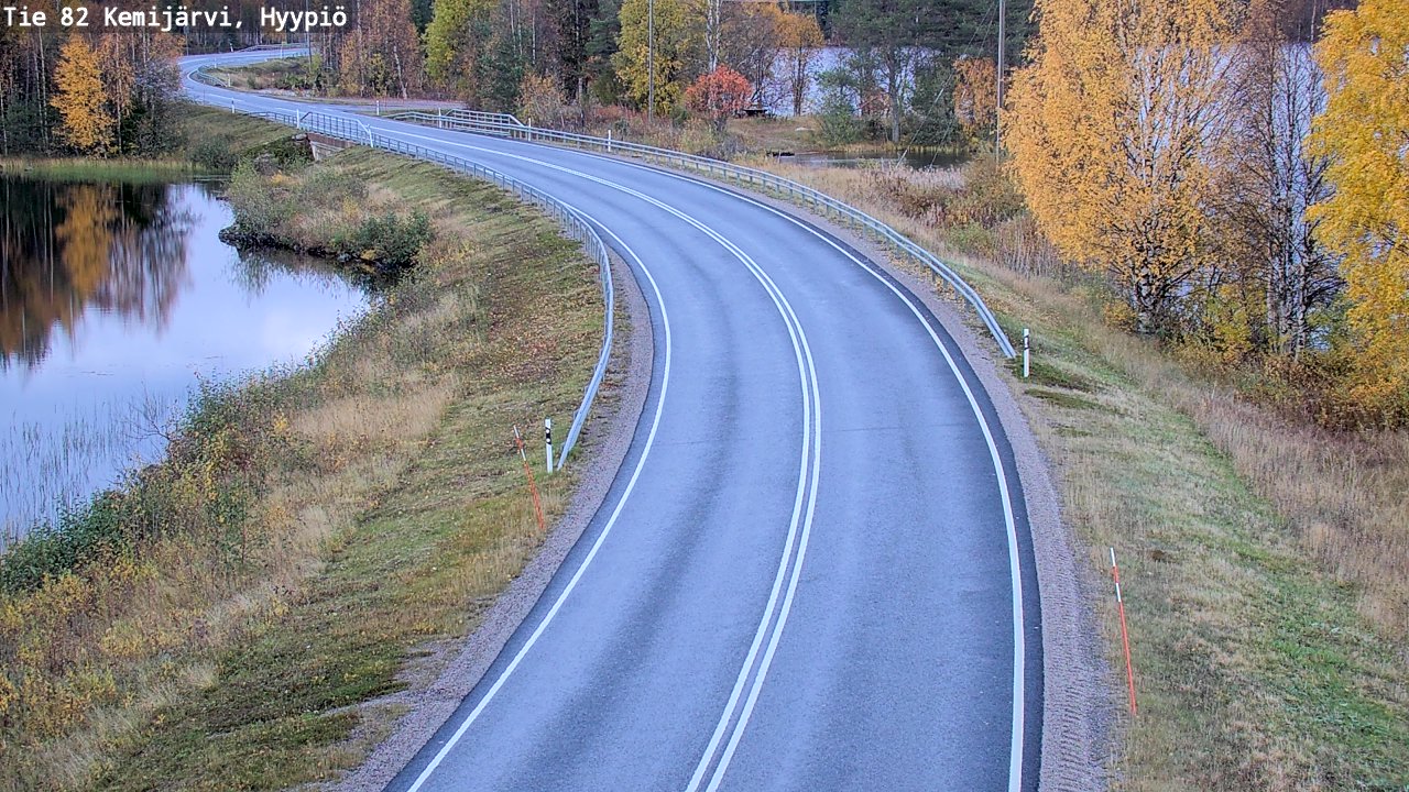 Kelikamerat Kuva Tie 82 Kemijärvi, Hyypiö, Kemijärvi, Lappi