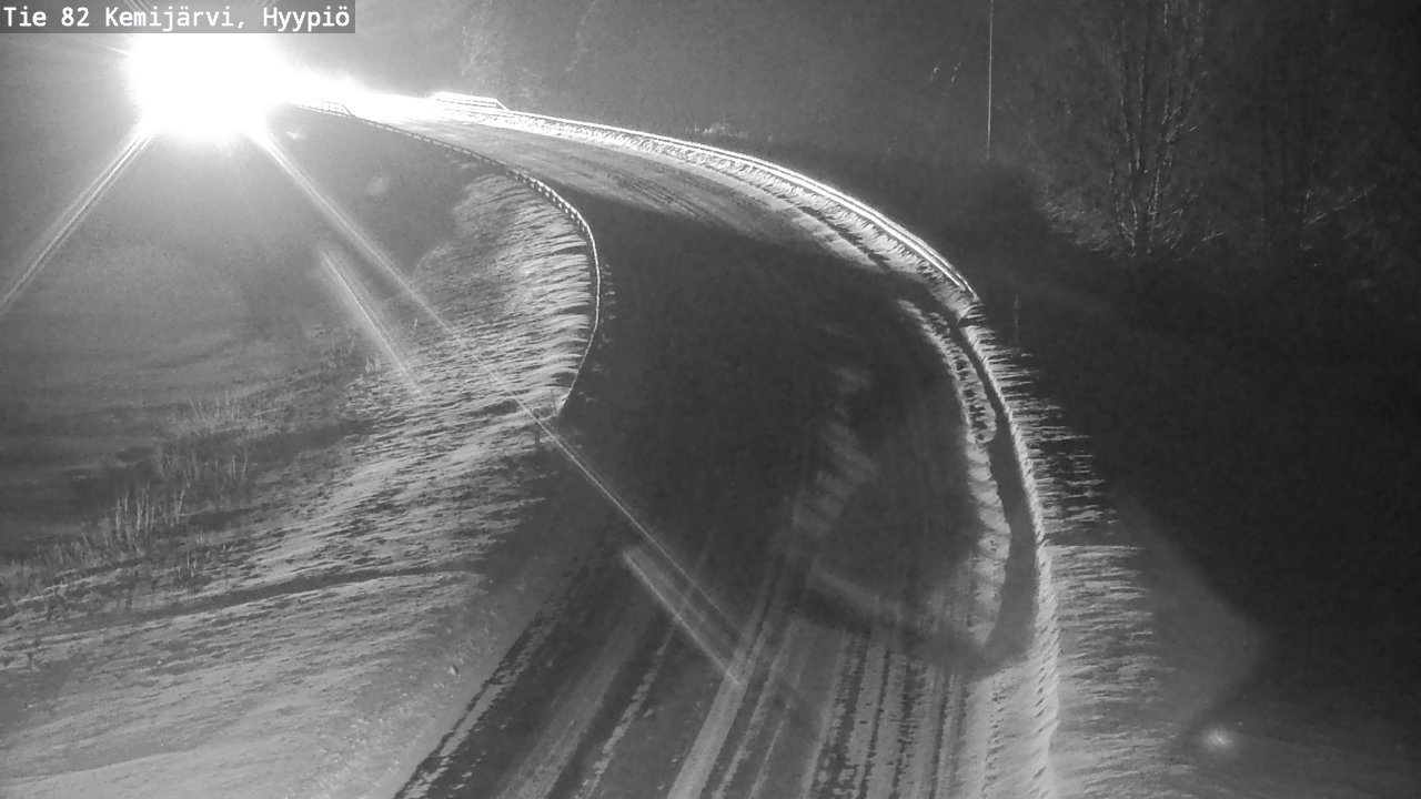 Kelikamerat Kuva Tie 82 Kemijärvi, Hyypiö, Kemijärvi, Lappi