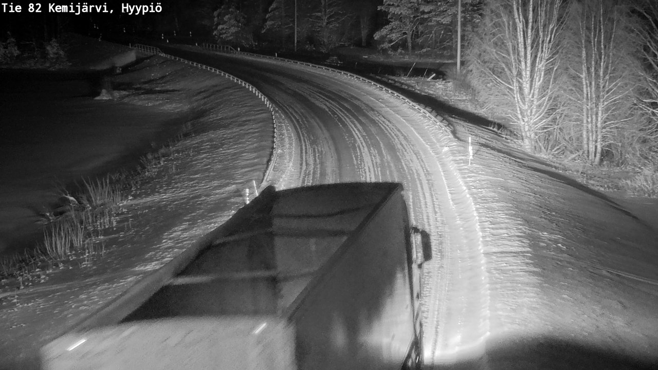 Kelikamerat Kuva Tie 82 Kemijärvi, Hyypiö, Kemijärvi, Lappi