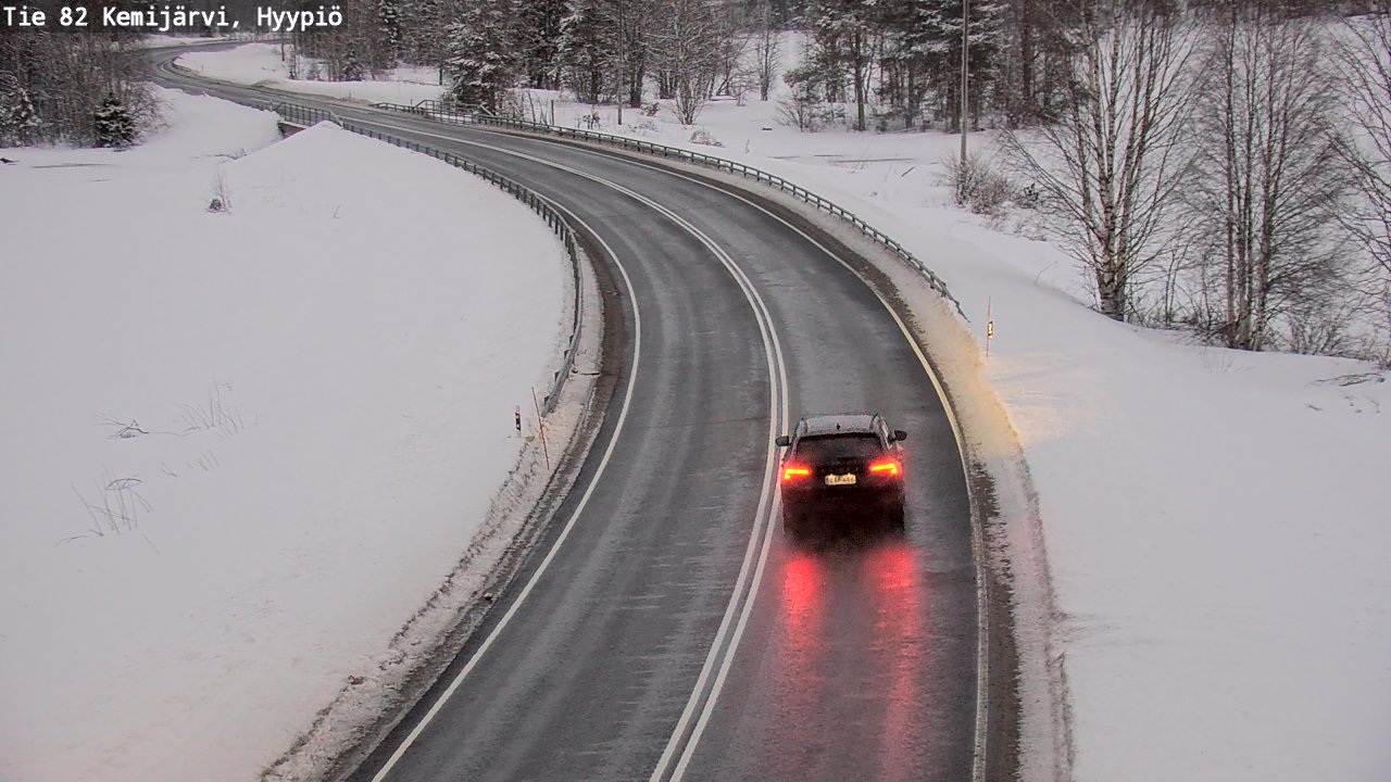 Kelikamerat Kuva Tie 82 Kemijärvi, Hyypiö, Kemijärvi, Lappi