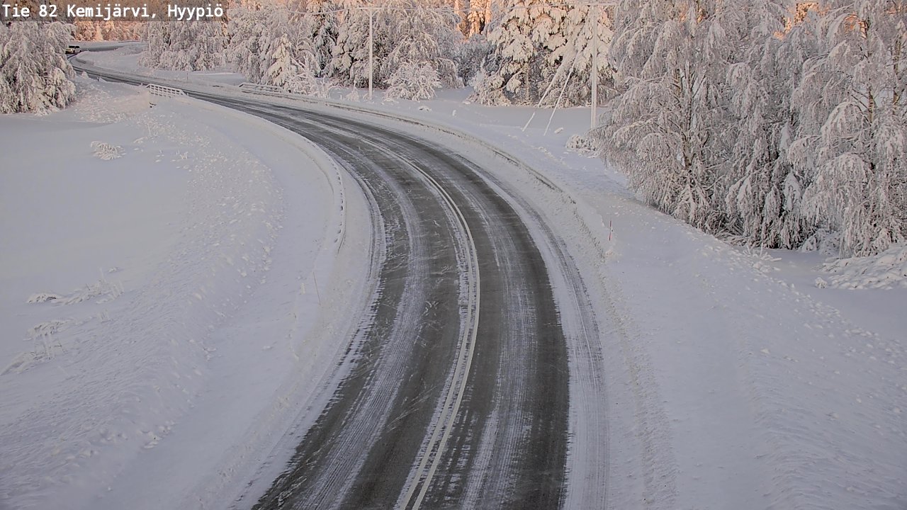 Kelikamerat Kuva Tie 82 Kemijärvi, Hyypiö, Kemijärvi, Lappi