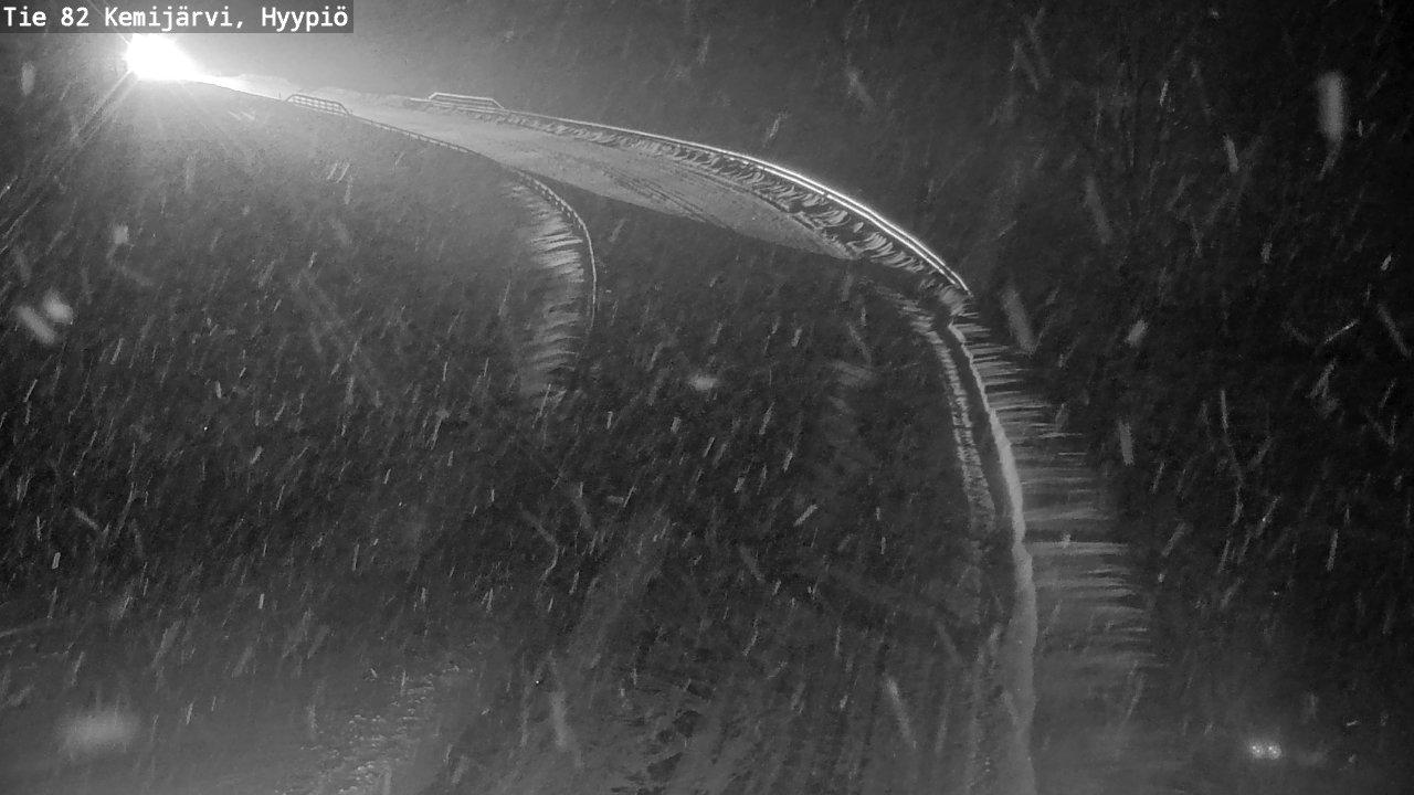 Kelikamerat Kuva Tie 82 Kemijärvi, Hyypiö, Kemijärvi, Lappi