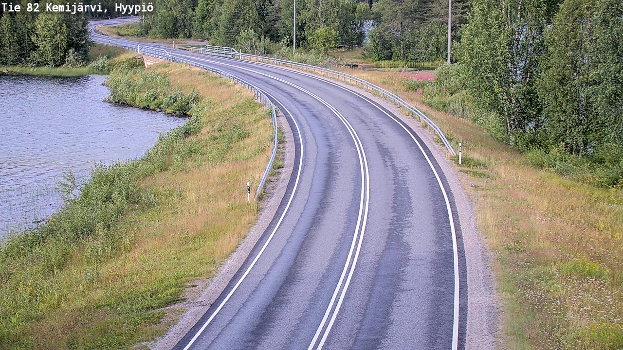 Kelikamerat Kuva Tie 82 Kemijärvi, Hyypiö, Kemijärvi, Lappi