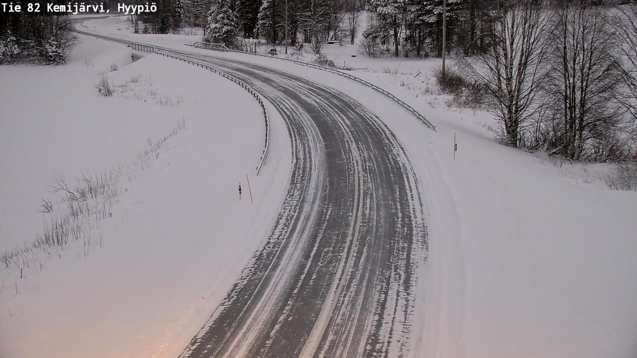 Kelikamerat Kuva Tie 82 Kemijärvi, Hyypiö, Kemijärvi, Lappi