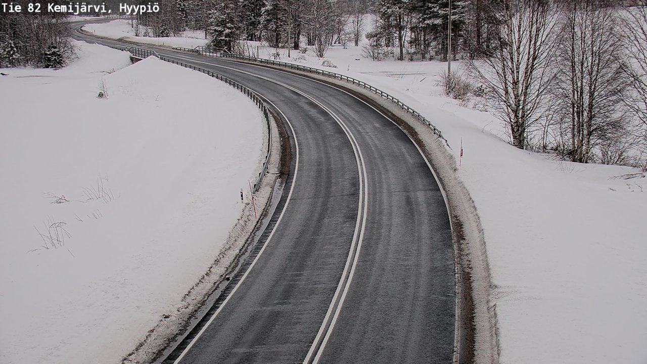 Kelikamerat Kuva Tie 82 Kemijärvi, Hyypiö, Kemijärvi, Lappi