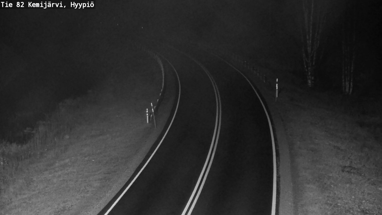 Kelikamerat Kuva Tie 82 Kemijärvi, Hyypiö, Kemijärvi, Lappi