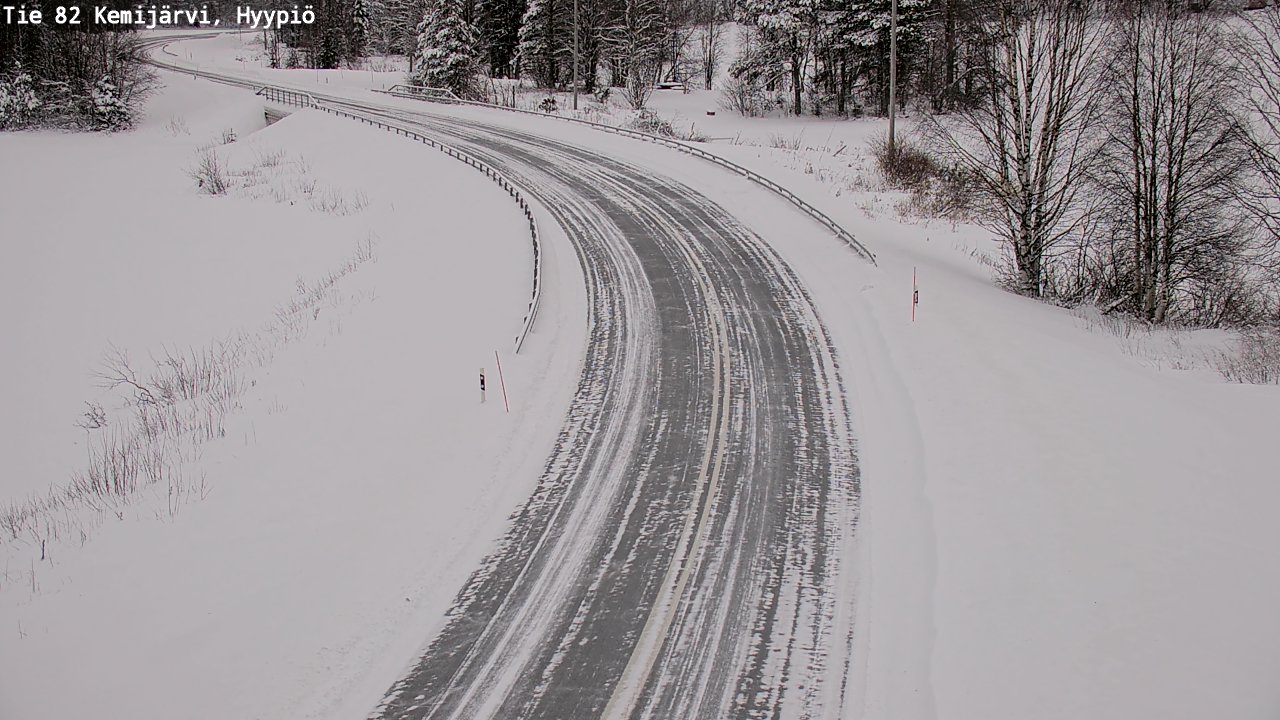 Kelikamerat Kuva Tie 82 Kemijärvi, Hyypiö, Kemijärvi, Lappi