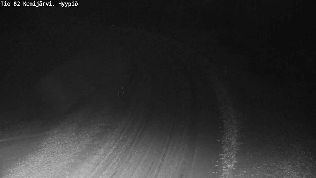 Weather Camera Image Väg 5 Kemi träsk, hyypiö, Kemijärvi, Lappi