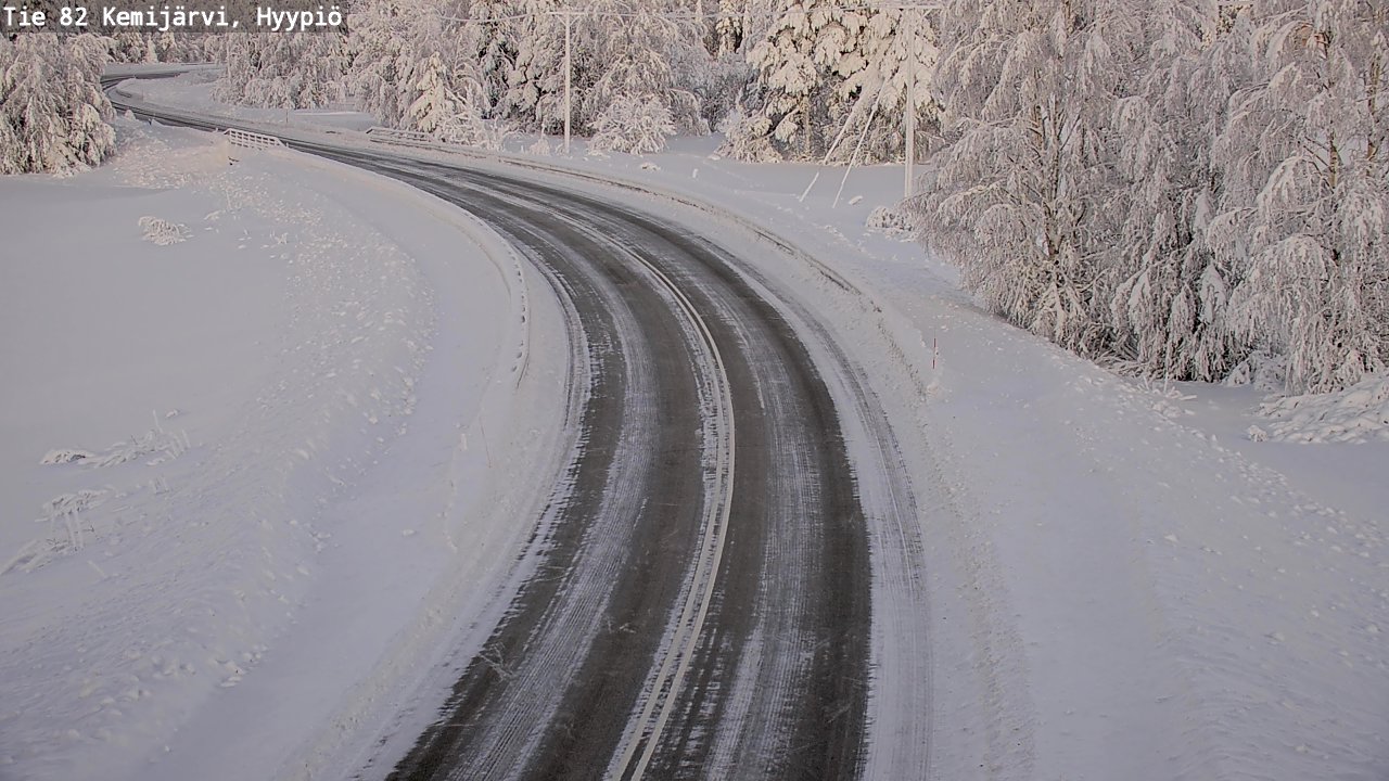 Kelikamerat Kuva Tie 82 Kemijärvi, Hyypiö, Kemijärvi, Lappi