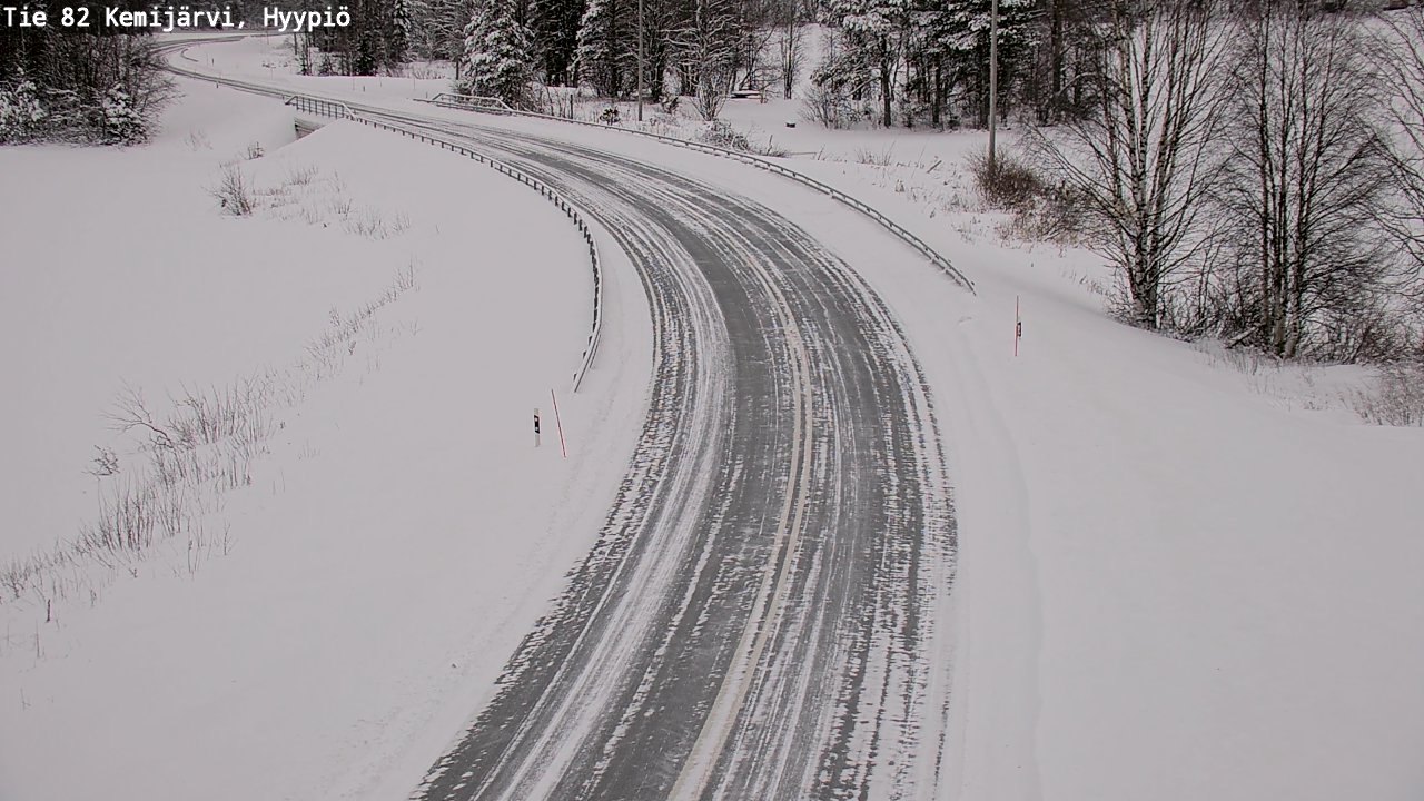 Kelikamerat Kuva Tie 82 Kemijärvi, Hyypiö, Kemijärvi, Lappi