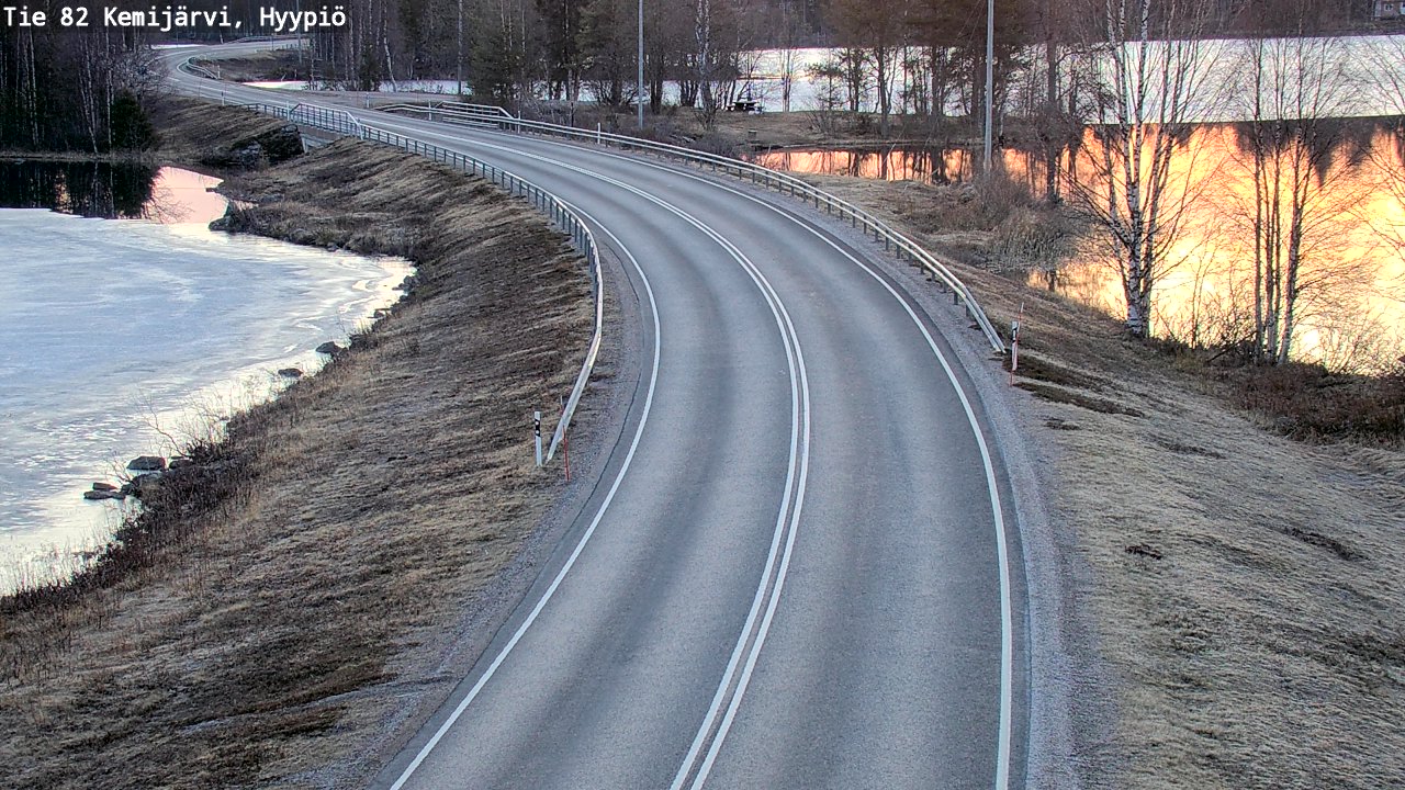 Kelikamerat Kuva Tie 82 Kemijärvi, Hyypiö, Kemijärvi, Lappi
