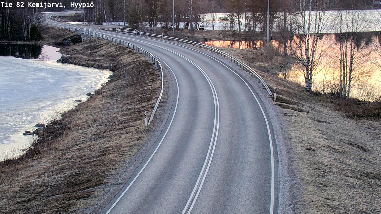 Kelikamerat Kuva Tie 82 Kemijärvi, Hyypiö, Kemijärvi, Lappi