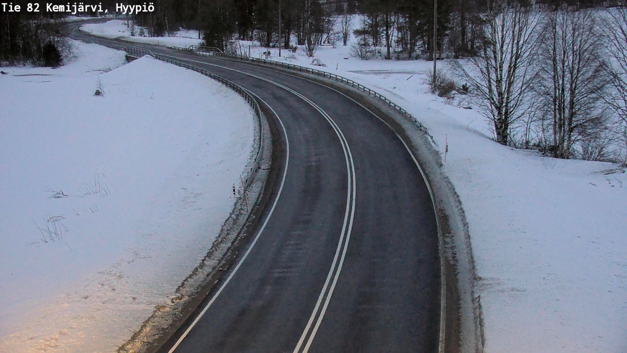 Kelikamerat Kuva Tie 82 Kemijärvi, Hyypiö, Kemijärvi, Lappi