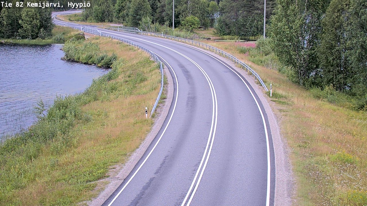 Kelikamerat Kuva Tie 82 Kemijärvi, Hyypiö, Kemijärvi, Lappi