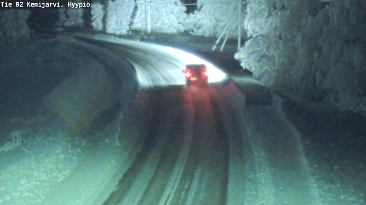 Kelikamerat Kuva Tie 82 Kemijärvi, Hyypiö, Kemijärvi, Lappi