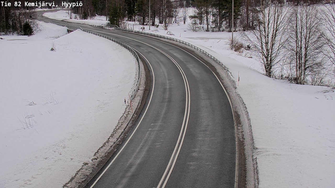 Kelikamerat Kuva Tie 82 Kemijärvi, Hyypiö, Kemijärvi, Lappi