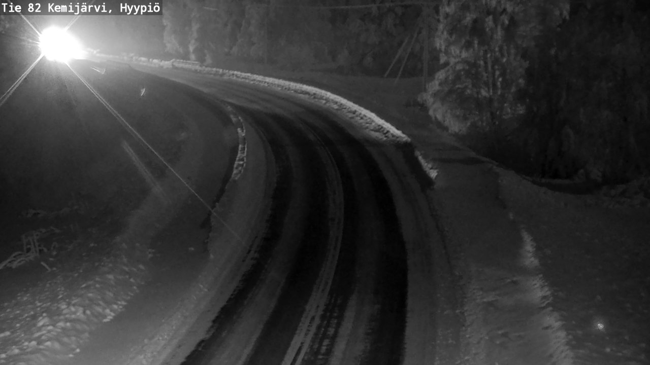 Kelikamerat Kuva Tie 82 Kemijärvi, Hyypiö, Kemijärvi, Lappi