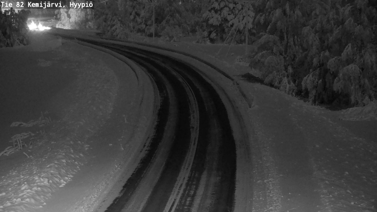 Kelikamerat Kuva Tie 82 Kemijärvi, Hyypiö, Kemijärvi, Lappi