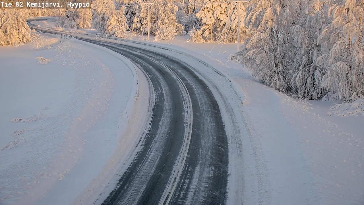 Kelikamerat Kuva Tie 82 Kemijärvi, Hyypiö, Kemijärvi, Lappi