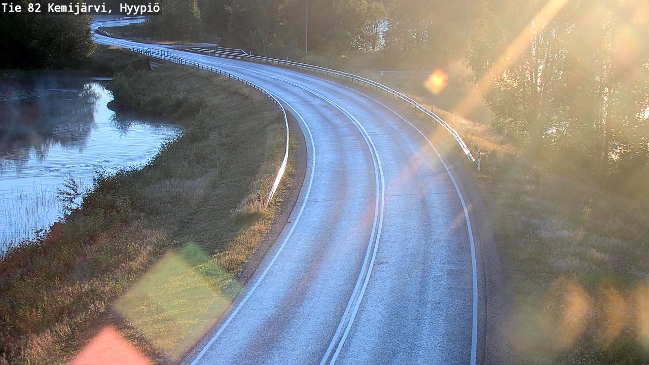 Kelikamerat Kuva Tie 82 Kemijärvi, Hyypiö, Kemijärvi, Lappi