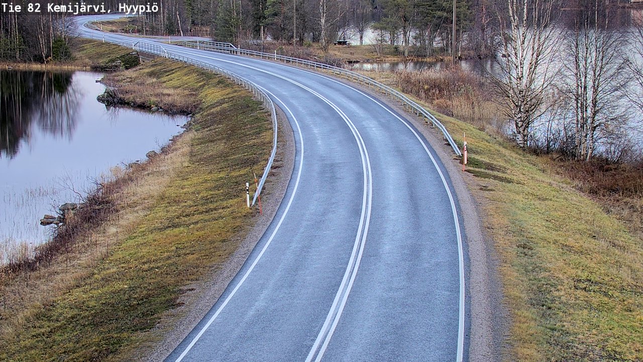 Kelikamerat Kuva Tie 82 Kemijärvi, Hyypiö, Kemijärvi, Lappi