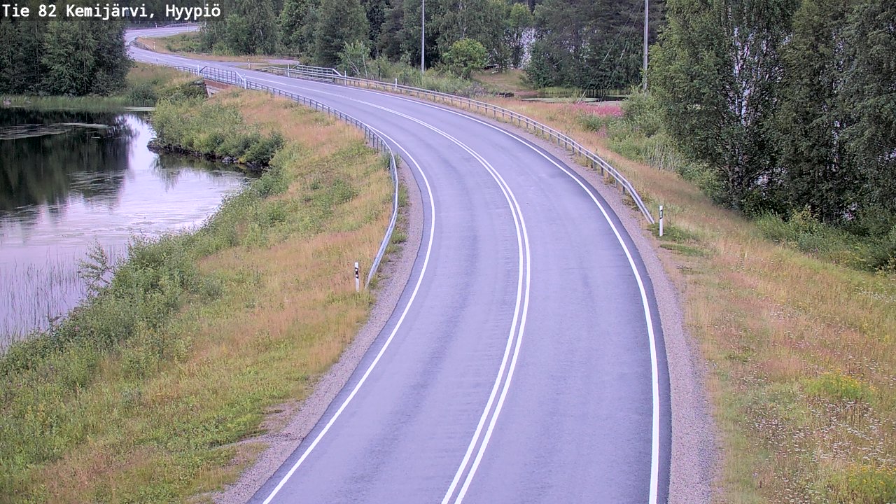 Kelikamerat Kuva Tie 82 Kemijärvi, Hyypiö, Kemijärvi, Lappi