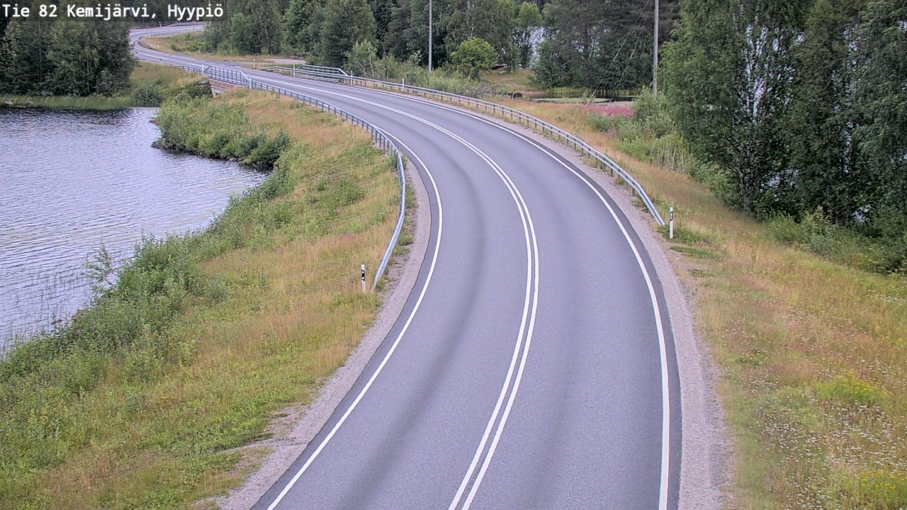 Kelikamerat Kuva Tie 82 Kemijärvi, Hyypiö, Kemijärvi, Lappi