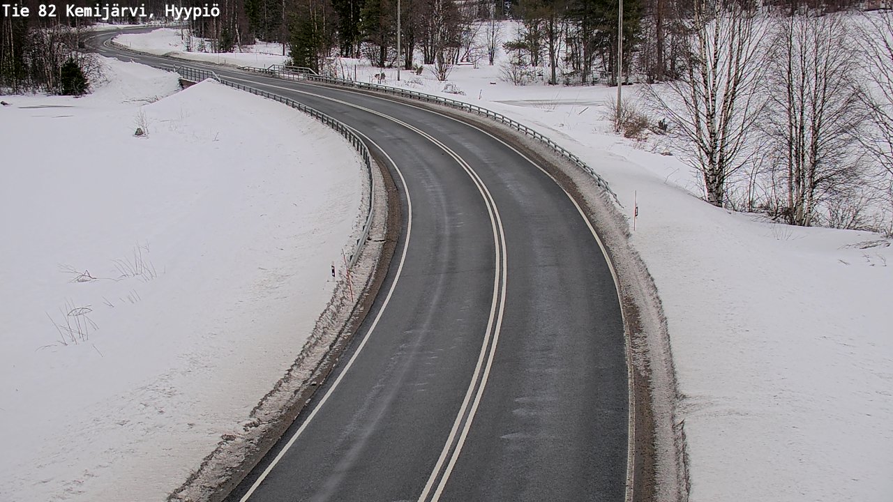 Kelikamerat Kuva Tie 82 Kemijärvi, Hyypiö, Kemijärvi, Lappi