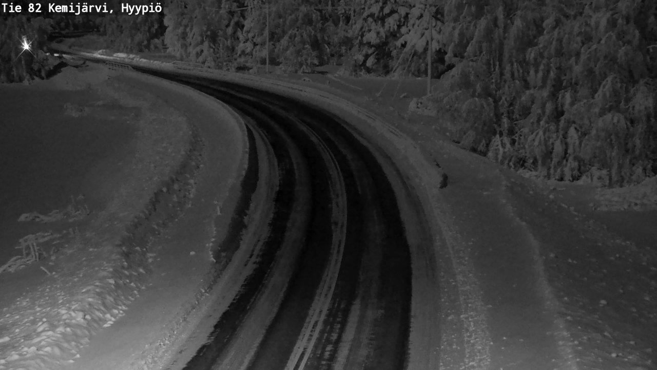 Kelikamerat Kuva Tie 82 Kemijärvi, Hyypiö, Kemijärvi, Lappi