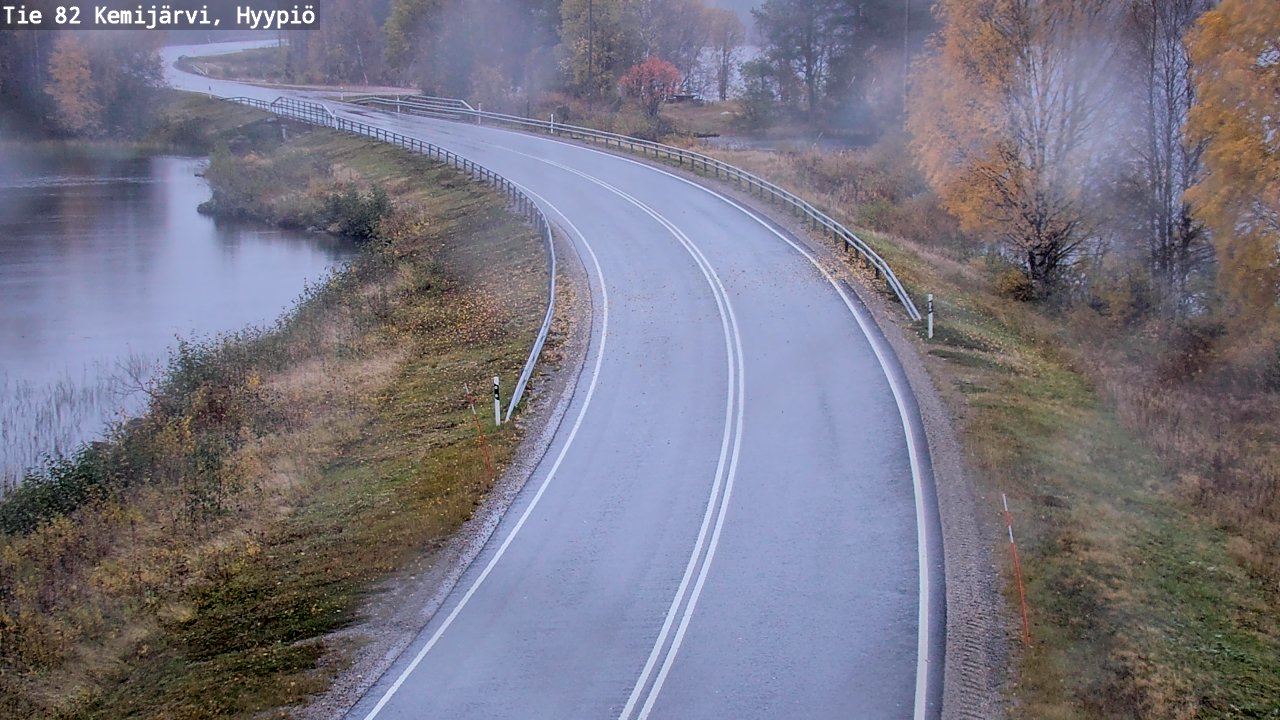 Kelikamerat Kuva Tie 82 Kemijärvi, Hyypiö, Kemijärvi, Lappi