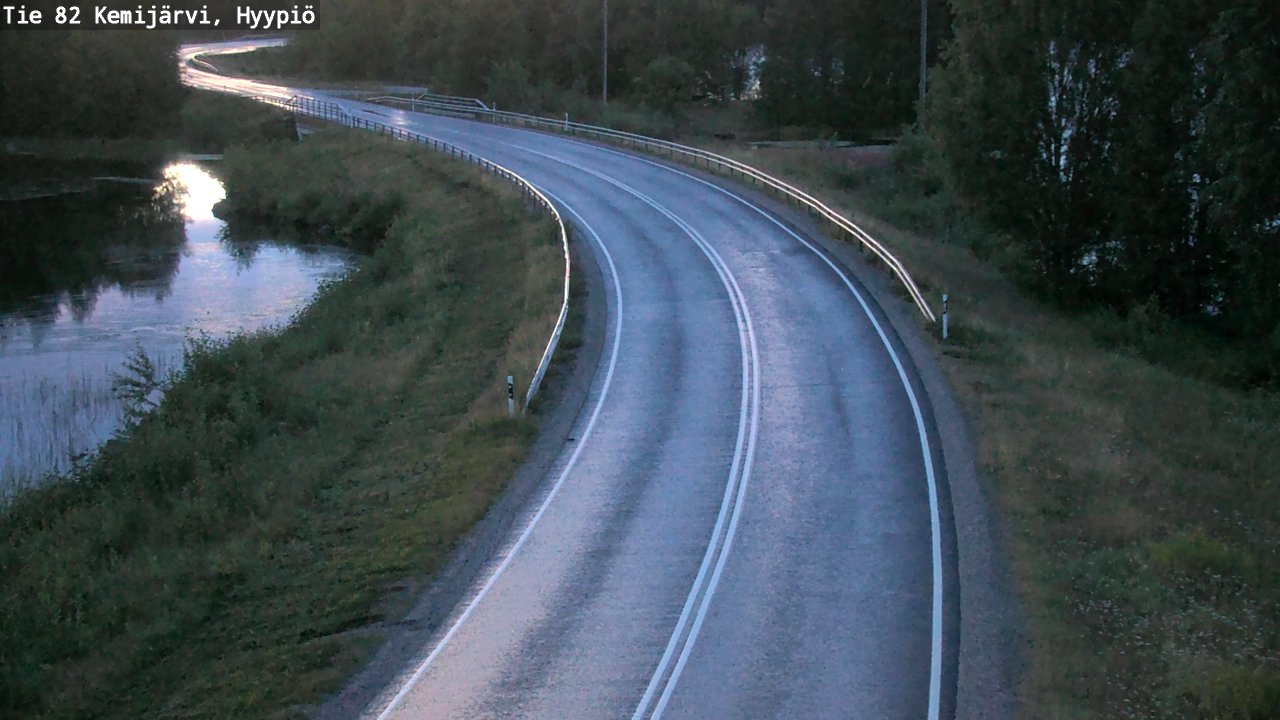 Kelikamerat Kuva Tie 82 Kemijärvi, Hyypiö, Kemijärvi, Lappi