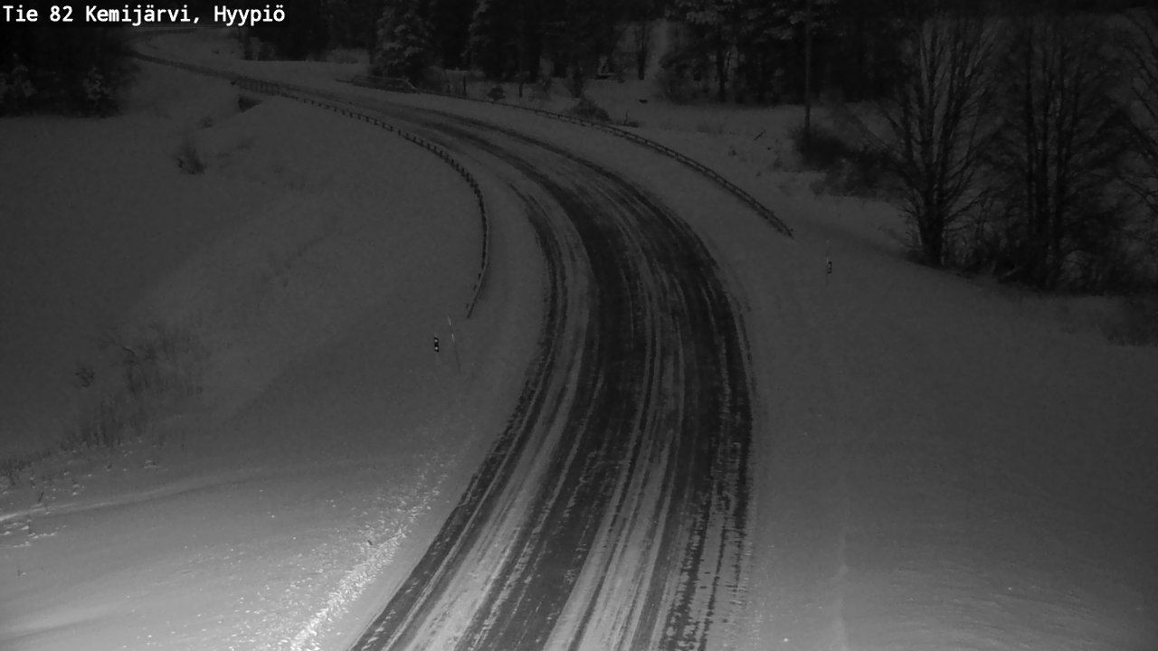 Kelikamerat Kuva Tie 82 Kemijärvi, Hyypiö, Kemijärvi, Lappi