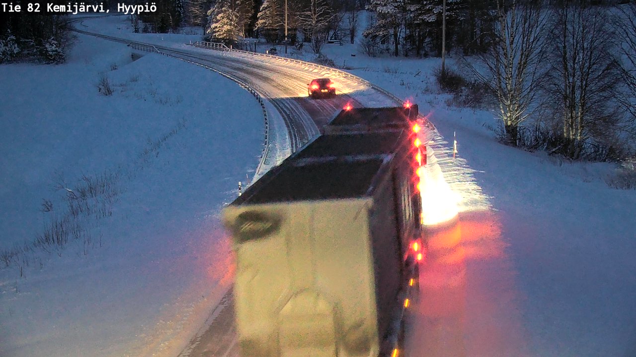 Kelikamerat Kuva Tie 82 Kemijärvi, Hyypiö, Kemijärvi, Lappi
