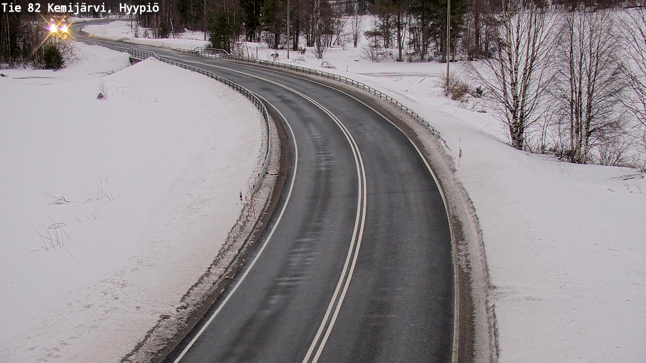 Kelikamerat Kuva Tie 82 Kemijärvi, Hyypiö, Kemijärvi, Lappi