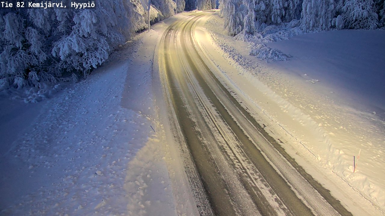 Kelikamerat Kuva Tie 82 Kemijärvi, Hyypiö, Kemijärvi, Lappi