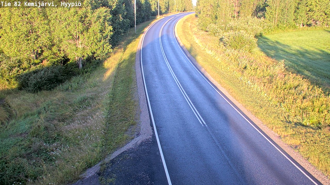 Kelikamerat Kuva Tie 82 Kemijärvi, Hyypiö, Kemijärvi, Lappi