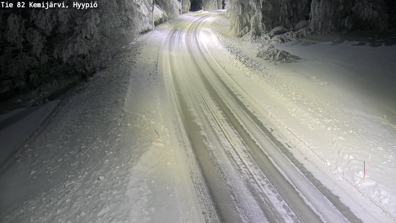 Kelikamerat Kuva Tie 82 Kemijärvi, Hyypiö, Kemijärvi, Lappi