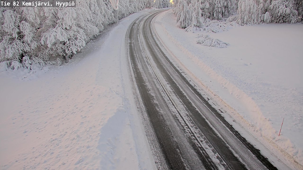 Kelikamerat Kuva Tie 82 Kemijärvi, Hyypiö, Kemijärvi, Lappi