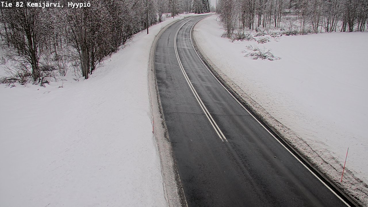 Kelikamerat Kuva Tie 82 Kemijärvi, Hyypiö, Kemijärvi, Lappi