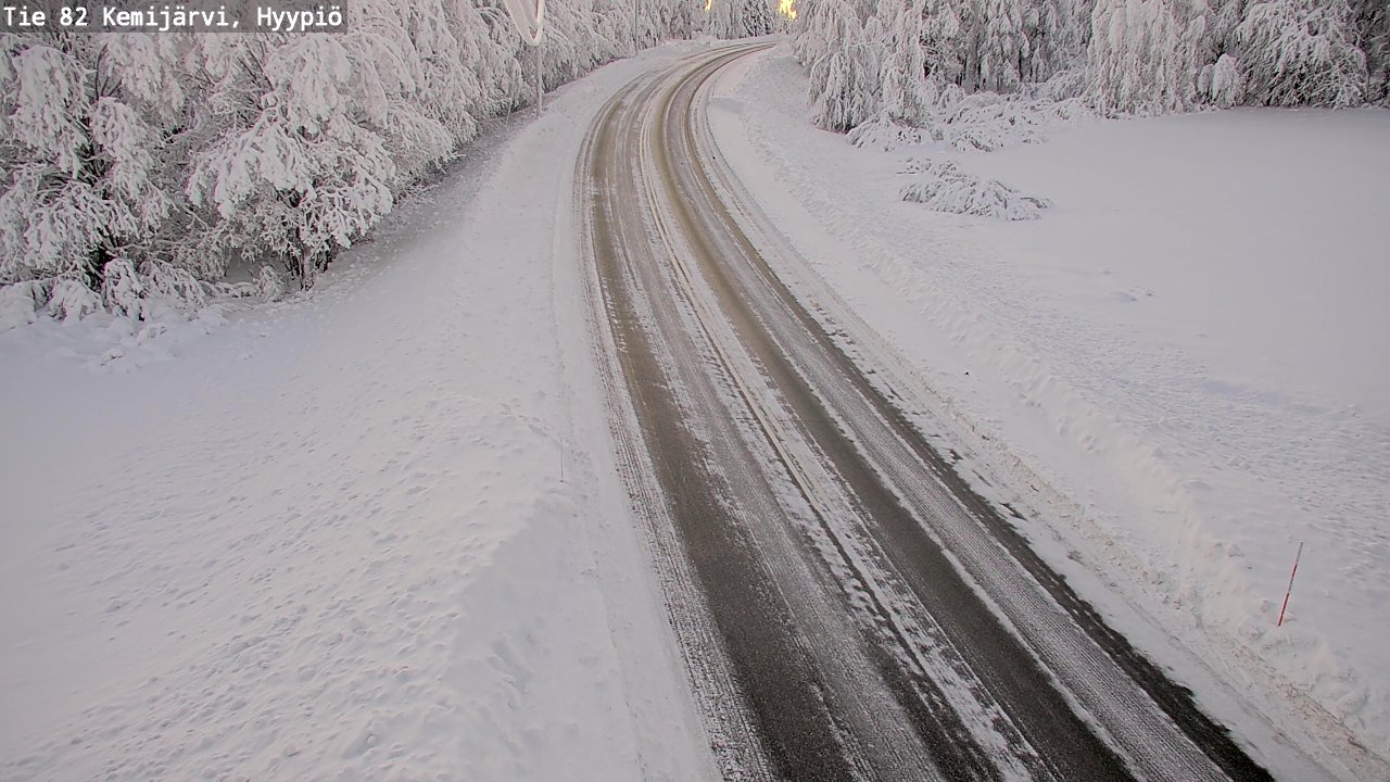 Kelikamerat Kuva Tie 82 Kemijärvi, Hyypiö, Kemijärvi, Lappi