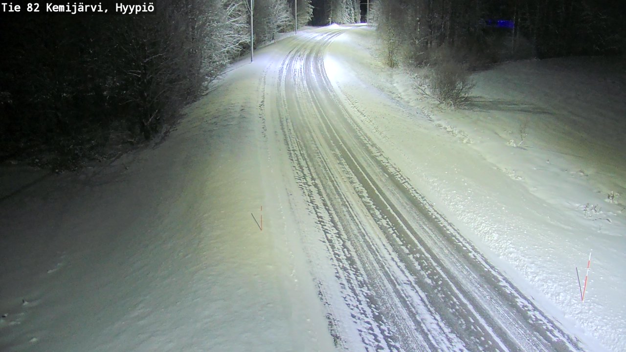Kelikamerat Kuva Tie 82 Kemijärvi, Hyypiö, Kemijärvi, Lappi