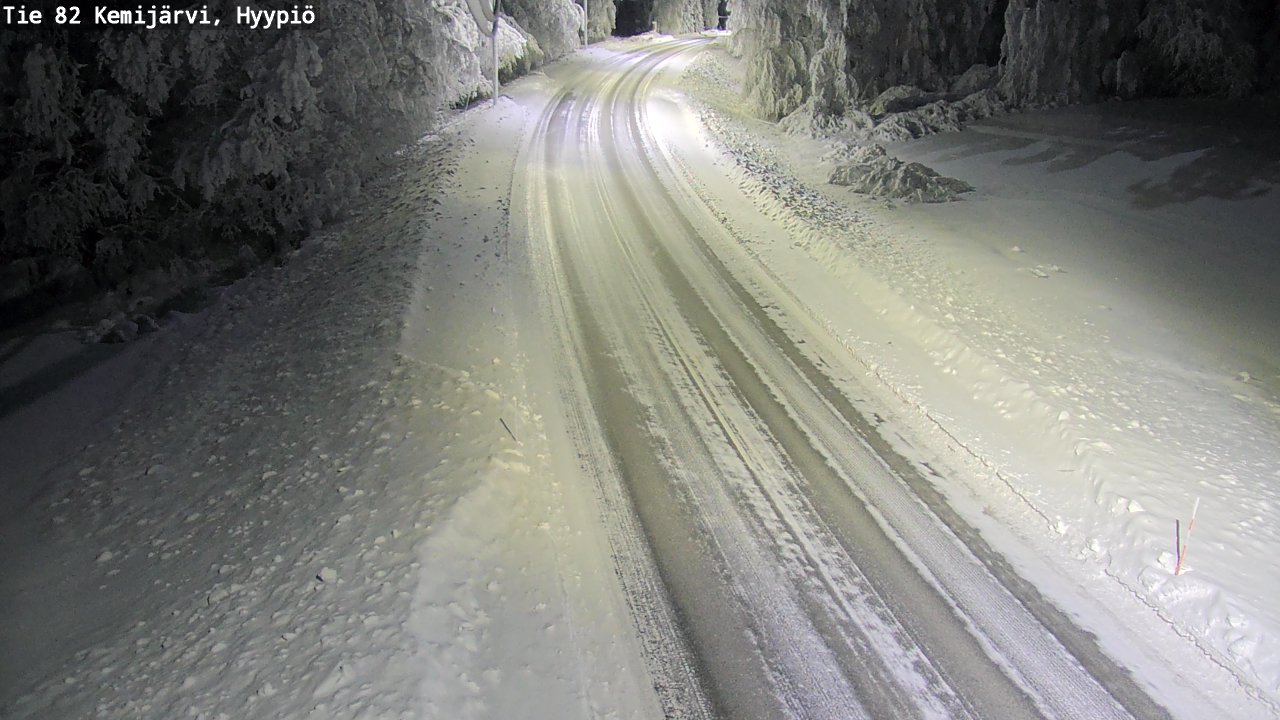 Kelikamerat Kuva Tie 82 Kemijärvi, Hyypiö, Kemijärvi, Lappi