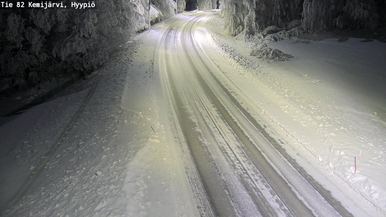 Kelikamerat Kuva Tie 82 Kemijärvi, Hyypiö, Kemijärvi, Lappi