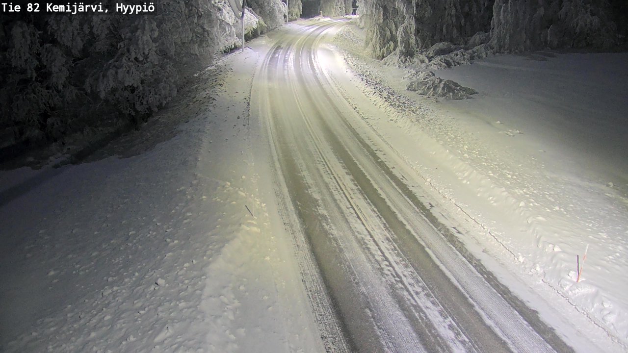 Kelikamerat Kuva Tie 82 Kemijärvi, Hyypiö, Kemijärvi, Lappi