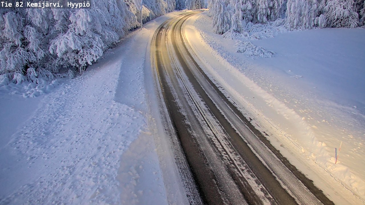 Kelikamerat Kuva Tie 82 Kemijärvi, Hyypiö, Kemijärvi, Lappi